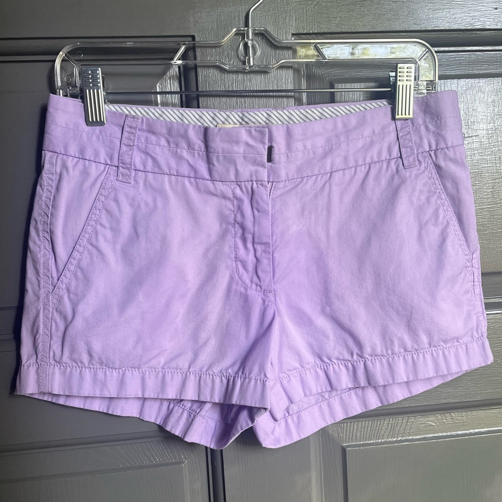 J. Crew 3” Lavender Chino Shorts‎